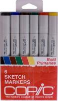 Copic Sketch Marker Bold Primaries 6Pc Set (Special Order)