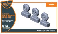 Clear Prop 1/72 Gloster E28/39 Pioneer wheel set (Special Order)