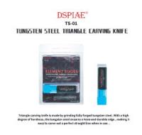 DSPIAE Tungsten Steel Triangle Carving Knife (Special Order)