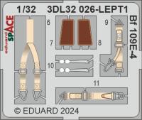 Eduard Bf 109E-4 SPACE 1/32 SPACE for EDUARD (Special Order)