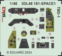Eduard TBD-1 space 1/48 Space for HOBBY BOSS (Special Order)