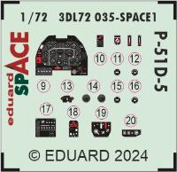 Eduard P-51D-5 SPACE 1/72 SPACE for EDUARD (Special Order)