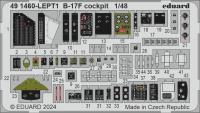 Eduard B-17F cockpit 1/48 Photo etched set for EDUARD (Special Order)