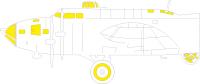 Eduard B-17F (alternate nose, frame X) TFace 1/48 Mask for EDUARD (Special Order)