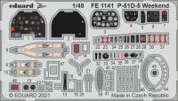 Eduard 1/48 P-51D-5 Weekend [Zoom p.e. set] (Special Order)