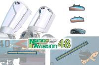 FineMolds 1/48 Rear view mirror and Formation light for Jet fighter (Special Order)