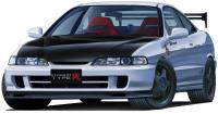 Fujimi 1/24 Spoon Integra Type R (DC2) (w/GT W Wing) (Special Order)