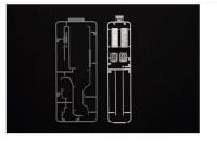 Fujimi 1/32 Highway Aesthetics Series No.8 (SP8) Set 4 Square Fuel Tank & Chimney Muffler Accessory Upgrade Parts (Special Order)