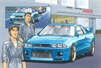 Fujimi 1/24 Wangan Midnight, Nissan Skyline GT-R (R33) RGO (Special Order)