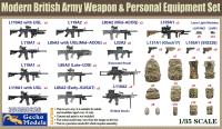 Gecko 1/35 British Army Weapon & Personal Equipment Set (Special Order)