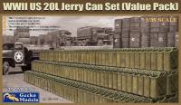 Gecko 1/35 WWII US 20L Jerry Can Set (Special Order)