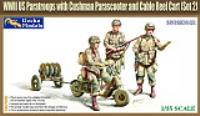 Gecko1/35 M53 Scooter Cushman w-RL-35 Cable Reel Cart Mod.1944 & US Paratroops. (Set 2) (Special Order)