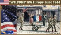 Gecko 1/35 US Paratroopers "WELCOME" NW Europe, June 1944 (Special Order)
