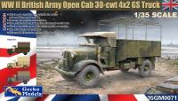 Gecko 1/35 WWII British Army Open Cab 30-cwt 4x2 GS Truck (Special Order)