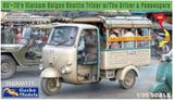 Gecko 1/35 60'~70's Saigon Shuttle Motor-Tricycle w/The Driver & Passengers (Special Order)