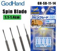 GodHand Flat Spin Blade Set 1.1mm-1.4mm (Special Order)