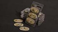Gamers Grass Battle Ready Bases - Arid Steppe - Oval 75mm (x3) (Special Order)