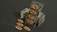 Gamers Grass Battle Ready Bases - Badlands - Oval 60mm (x4) (Special Order)