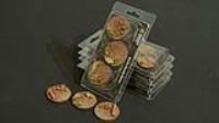 Gamers Grass Battle Ready Bases - Badlands - Round 50mm (x3) (Special Order)