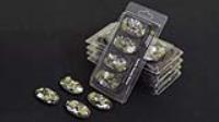 Gamers Grass Battle Ready Bases - Winter - Oval 60mm (x4) (Special Order)