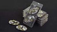 Gamers Grass Battle Ready Bases - Winter - Oval 90mm (x2) (Special Order)