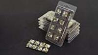 Gamers Grass Battle Ready Bases - Winter - Square 25mm (x8) (Special Order)