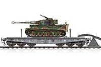 Hobby Boss 1/72 Schwere Plattformwagen Type SSyms 80 with Pz.Kpfw.VI Ausf.E Tiger I (Special Order)