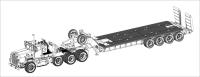 Hobby Boss 1/35 M911 C-HET w/Talbert 64T Trailer (Special Order)