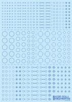HiQ Parts Accent Decal A Blue (1pc) (Special Order)