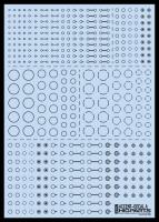 HiQ Parts Accents Decal A Dark Gray (1pc) (Special Order)
