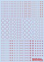 HiQ Parts Accent Decal A Foil Red (1pc) (Special Order)