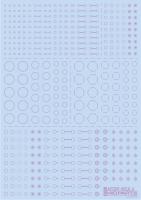 HiQ Parts Accent Decal A Light Purple (1pc) (Special Order)