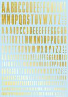 HiQ Parts CND Decal Alphabet Gold (1pc) (Special Order)