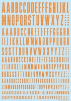 HiQ Parts CND Decal Alphabet Orange (1pc) (Special Order)