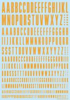 HiQ Parts CND Decal Alphabet Yeellowish Orange (1pc) (Special Order)