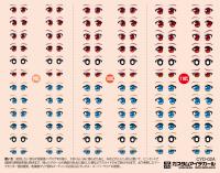 HiQ Parts Custom Eye Decal 1/12 2-A (1pc) (Special Order)