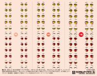 HiQ Parts Custom Eye Decal 1/12 3-A (1pc) (Special Order)