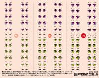 HiQ Parts Custom Eye Decal 1/12 3-B (1pc) (Special Order)