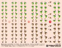 HiQ Parts Custom Eye Decal 1/12 6-A (1pc) (Special Order)