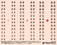 HiQ Parts Custom Eye Decal 1/12 8-B (1pc) (Special Order)