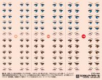 HiQ Parts Custom Eye Decal 1/12 9-A (1pc) (Special Order)