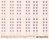 HiQ Parts Custom Eye Decal 1/12 11-C (1pc) (Special Order)