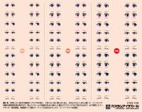 HiQ Parts Custom Eye Decal 1/12 12-A (1pc) (Special Order)