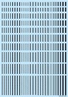 HiQ Parts Line Decal 2 Dark Gray (1pc) (Special Order)