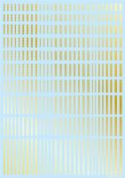 HiQ Parts Line Decal 2 Gold (1pc) (Special Order)