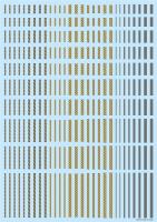 HiQ Parts Line Decal 2 Gray + Yellow (1pc) (Special Order)