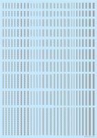 HiQ Parts Line Decal 2 Light Gray (1pc) (Special Order)
