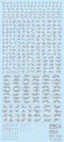 HiQ Parts Pixel Camouflage Decal 2 Cool Gray (1pc) (Special Order)
