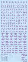 HiQ Parts Pixel Camouflage Decal 2 Purple (1pc) (Special Order)