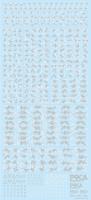 HiQ Parts Pixel Camouflage Decal 2 Winter Camouflage (1pc) (Special Order)